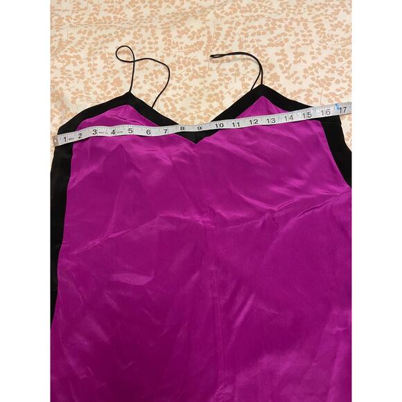 EUC Tibi silk color block spaghetti strap tank sz: 4 - Picture 7 of 7